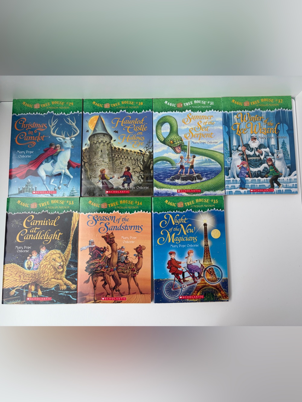 Magic Treehouse Large Lot of 19 Children’s Books - #29-35, 37-46, 48-49 - Picture 2 of 7